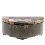 Шкатулка с зеркалом из натуральных камней Stone Casket варинант исполнения - 1 | Loft Concept в Москве