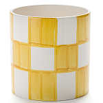 Кашпо из керамики с графическими принтами Brighter варинант исполнения - 5 | Loft Concept в Москве