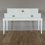 Премиальная Консоль с тремя ящиками Elsa Dreams White варинант исполнения - 3 | Loft Concept в Москве