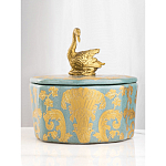 Фарфоровая шкатулка Swan Lake варинант исполнения - 8 | Loft Concept в Москве