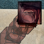 Стол журнальный в форме кубов Acrylic Furniture Lumina Crimson Clarity варинант исполнения - 8 | Loft Concept в Москве