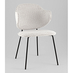 Стул Bellamy букле светло-серый варинант исполнения - 1 | Loft Concept в Москве