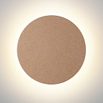 Бра круглое натуральная Пробка Natural Cork варинант исполнения - 3 | Loft Concept в Москве