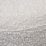 Кресло без подлокотников с обивкой из белой ткани букле Pacification варинант исполнения - 3 | Loft Concept в Москве