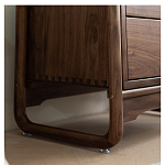 Вешалка деревянная с 2- мя ящиками Moon Walnut Furniture варинант исполнения - 10 | Loft Concept в Москве