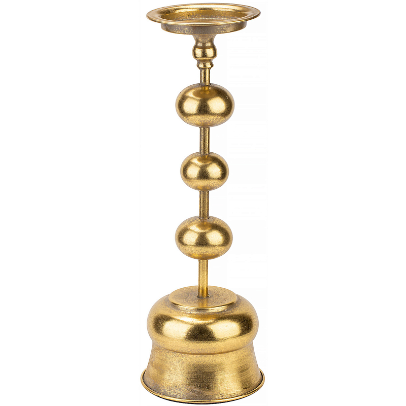Подсвечник железный Bell Золотой Подсвечник железный Bell Золотой в Москве | Loft Concept