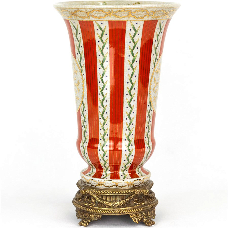   Red and White Stripes Vase      | Loft Concept 