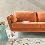 Приставной стол из керамики Manufacto Gray-green варинант исполнения - 5 | Loft Concept в Москве