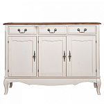 Буфет трехстворчатый с 3-мя ящиками в стиле прованс Interiors Romance варинант исполнения - 1 | Loft Concept в Москве