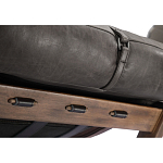 Кресло Duncan винтажная черная кожа варинант исполнения - 4 | Loft Concept в Москве