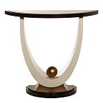 Консоль на полукруглой основе Stylish Pearl варинант исполнения - 2 | Loft Concept в Москве