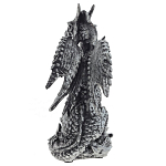 Часы в виде дракона Silver Dragon Clock варинант исполнения - 2 | Loft Concept в Москве