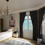 Гладкий карниз KT-71 варинант исполнения - 1 | Loft Concept в Москве