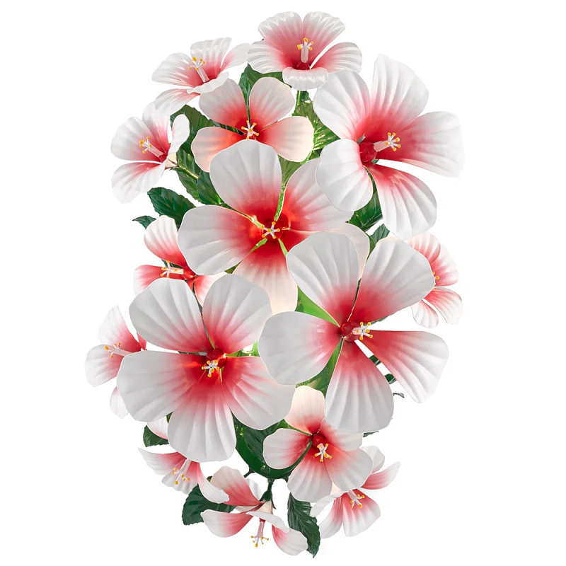Бра Цветочная композиция My Favorite Flowers Белый Розовый Зеленый Бра Цветочная композиция My Favorite Flowers Белый Розовый Зеленый в Москве | Loft Concept