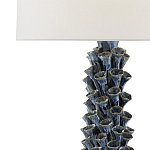 Настольная лампа с корпусом из цветков колокольчика Cascade of Blue Flowers варинант исполнения - 1 | Loft Concept в Москве