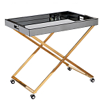 Стол сервировочный с зеркальной столешницей Splendid Serving Table варинант исполнения - 2 | Loft Concept в Москве