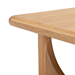 Стол журнальный из массива и шпона дуба Oak Essence Carden варинант исполнения - 5 | Loft Concept в Москве