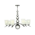 Люстра с матовыми конусными плафонами и декоративными элементами в форме шаров Hinkley варинант исполнения - 14 | Loft Concept в Москве