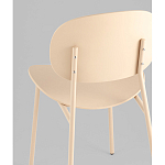 Стул Edie пластик бежевый варинант исполнения - 3 | Loft Concept в Москве