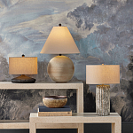 Настольная лампа с фактурным круглым корпусом Additional Invoice варинант исполнения - 4 | Loft Concept в Москве