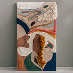 Тканый вручную текстильный гобелен Orchid варинант исполнения - 4 | Loft Concept в Москве