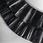 Зеркало в фактурной черной раме в современном стиле Black Maelstrom варинант исполнения - 4 | Loft Concept в Москве