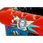 Кресло "Умный Умник" Rick and Morty graffiti chair натуральная кожа  варинант исполнения - 7 | Loft Concept в Москве