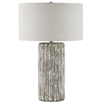 Настольная лампа с каркасом с состаренным эффектом Ancient Column варинант исполнения - 3 | Loft Concept в Москве