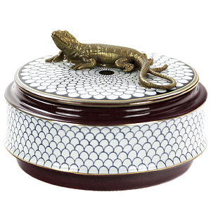 Шкатулка Box Bronze Lizard