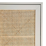 Шкаф с двумя дверцами из плетеного ротанга Tomio Wicker Furniture варинант исполнения - 6 | Loft Concept в Москве