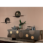 Дизайнерский комод с декором в виде круглых элементов на фасаде Matisse варинант исполнения - 4 | Loft Concept в Москве