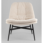 Кресло лаунж Tail молочный варинант исполнения - 4 | Loft Concept в Москве