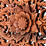 Панно из дерева квадратное Tracery Panel With Trees варинант исполнения - 2 | Loft Concept в Москве