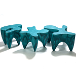 Комплект кофейных столиков Vorlon River three tables варинант исполнения - 2 | Loft Concept в Москве