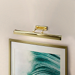 Светильник для картин с призматическим плафоном и двойными регулируемыми шарнирами Elstead Lighting варинант исполнения - 56 | Loft Concept в Москве