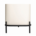 ТВ-тумба белая с чёрной столешницей с 2-мя дверками и ящиком San Marco варинант исполнения - 4 | Loft Concept в Москве