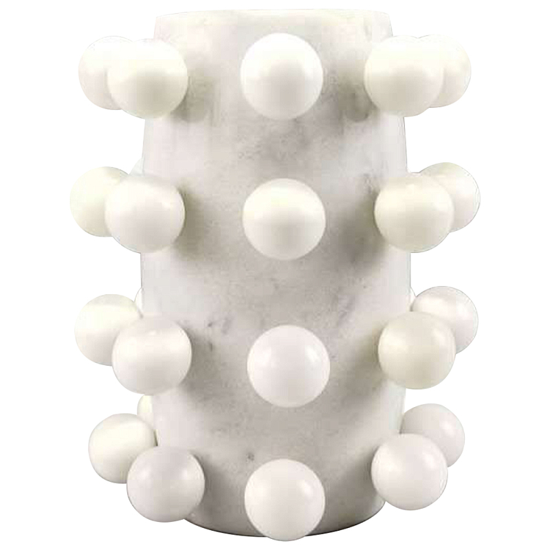  Molecule Vase White Marble Spheres   Bianco   | Loft Concept 