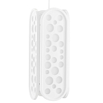 Подвесной светильник белый овальный White Holes варинант исполнения - 3 | Loft Concept в Москве