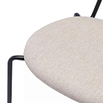 Стул с мягким сиденьем Stool Loft Light Brown варинант исполнения - 7 | Loft Concept в Москве