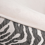 Кресло без подлокотников бежевое с принтом Macrocosm варинант исполнения - 3 | Loft Concept в Москве