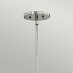 Подвесной светильник с матовым стеклянным коническим плафоном в современном стиле Hinkley варинант исполнения - 3 | Loft Concept в Москве