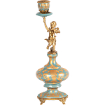 Фарфоровый подсвечник Ангел во главе Voki варинант исполнения - 1 | Loft Concept в Москве