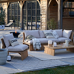 Уличное кресло из массива акации Trivett Wooden Chair варинант исполнения - 10 | Loft Concept в Москве