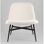 Кресло лаунж Ease белый варинант исполнения - 4 | Loft Concept в Москве