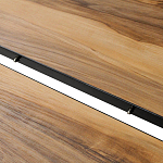 Стол обеденный раздвижной с прямоугольной столешницей на четырех черных ножках Blair варинант исполнения - 8 | Loft Concept в Москве