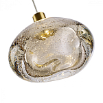 Подвесной светильник с прозрачным стеклянным плафоном округлой формы Effervia  варинант исполнения - 9 | Loft Concept в Москве