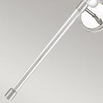 Бра с белым абажуром в форме конуса и прозрачным декоративным кольцом Quoizel варинант исполнения - 7 | Loft Concept в Москве