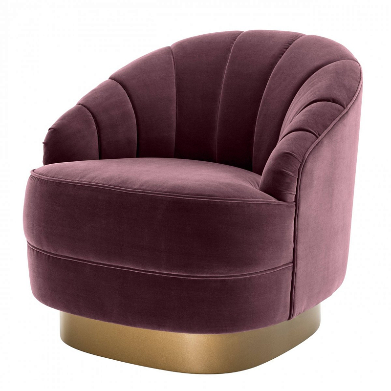 Кресло Eichholtz Chair Hadley Purple
