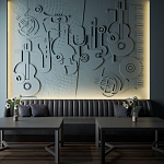 Барельеф ORCHESTRA варинант исполнения - 1 | Loft Concept в Москве