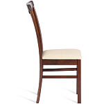 Стул деревянный с узором ручной работы Espresso варинант исполнения - 4 | Loft Concept в Москве